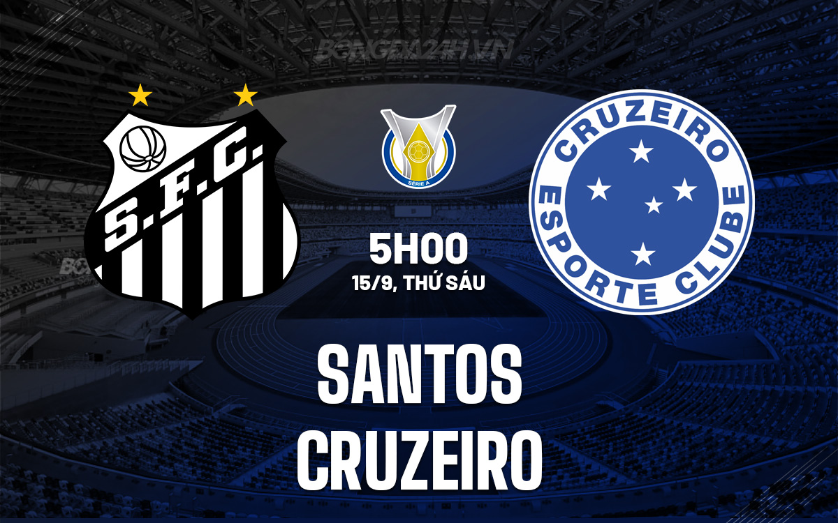Santos vs Cruzeiro