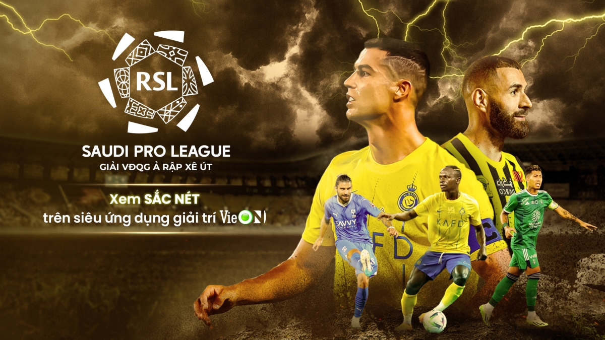 Theo doi Saudi Pro League tren ung dung VieON