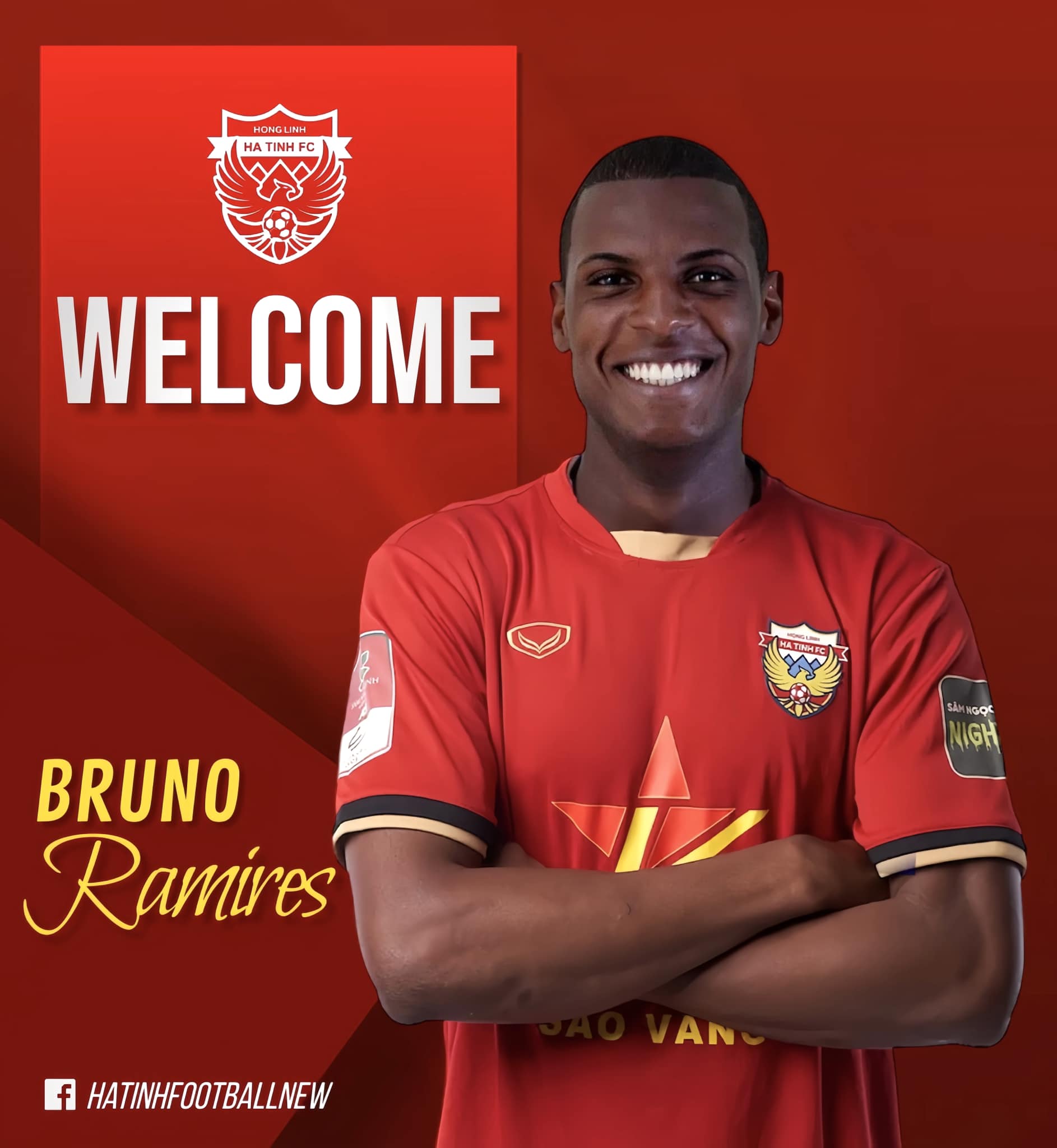 CLB Hồng Lĩnh Hà Tĩnh chiêu mộ ngoại binh Ramires 1 CLB Hồng Lĩnh Hà Tĩnh chiêu mộ ngoại binh Ramires 1