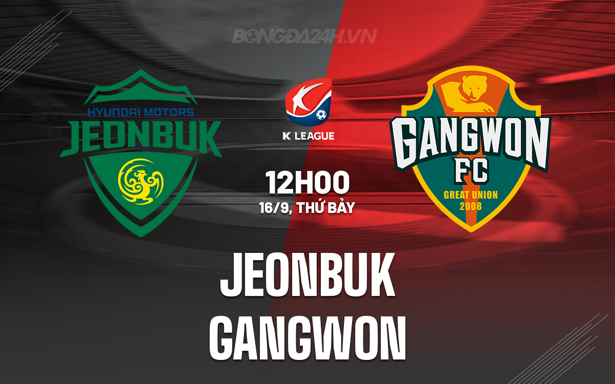 Jeonbuk vs Gangwon Jeonbuk vs Gangwon