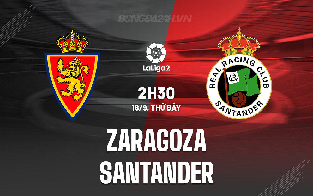 Zaragoza vs Santander Zaragoza vs Santander