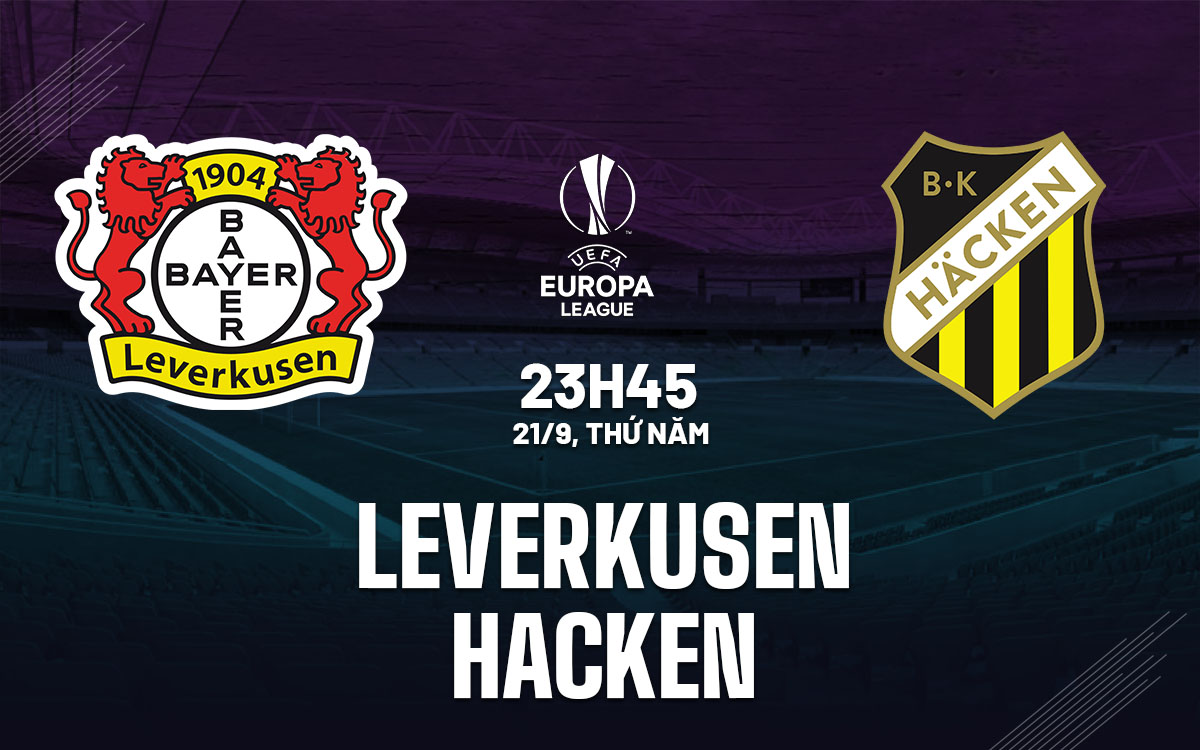 nhan dinh bong da soi keo Leverkusen vs Hacken cup c2 chau au europa league hom nay