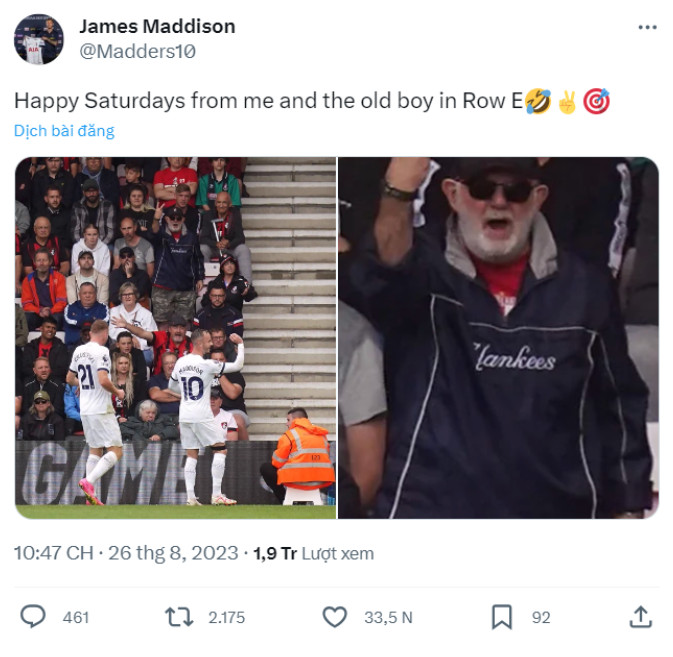 James Maddison Một Paul Gascoigne đầy phản diện của Tottenham 2 James Maddison Một Paul Gascoigne đầy phản diện của Tottenham 2