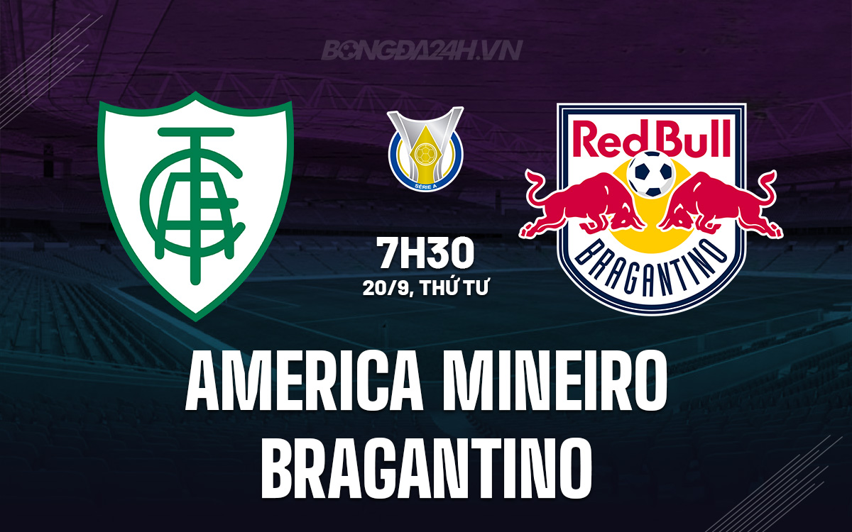America Mineiro vs Bragantino