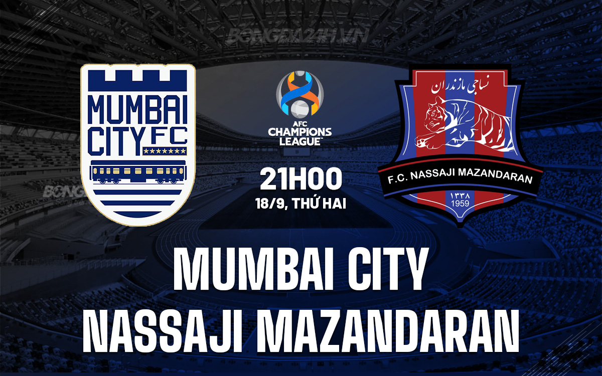 Mumbai City FC vs FC Nassaji Mazandaran AFC Champions League