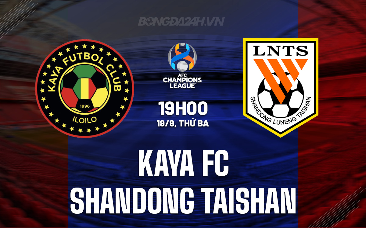 Kaya FC vs Shandong Taishan