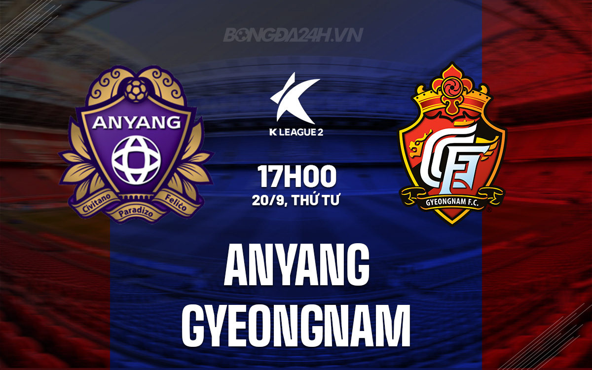 Anyang vs Gyeongnam Anyang vs Gyeongnam