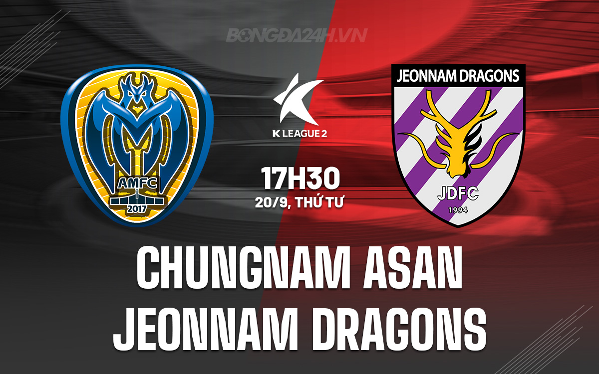 Chungnam Asan vs Jeonnam Dragons