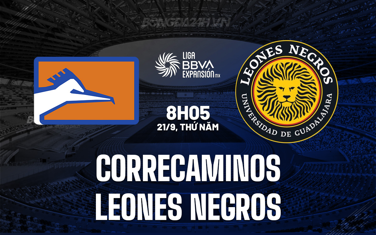 Correcaminos vs Leones Negros