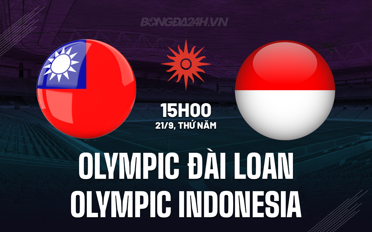 Olympic dai Loan vs Olympic Indonesia