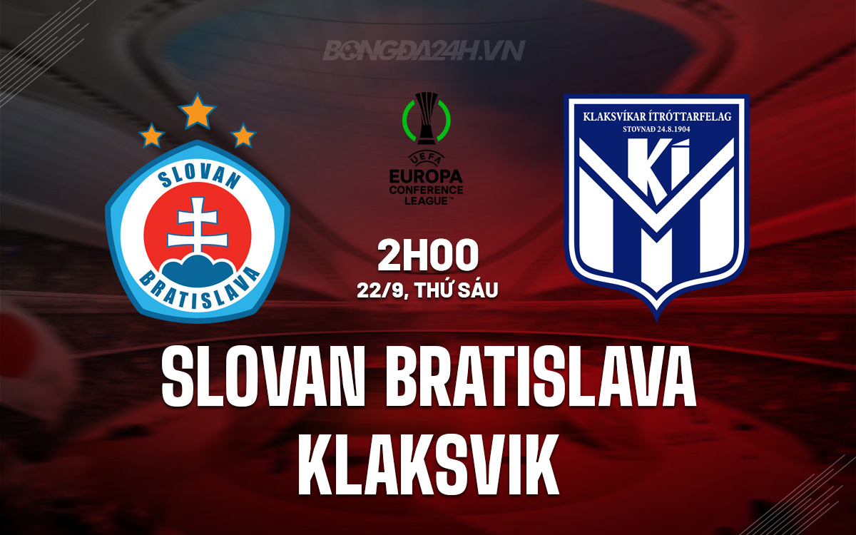 Slovan Bratislava vs Klaksvik Slovan Bratislava vs Klaksvik