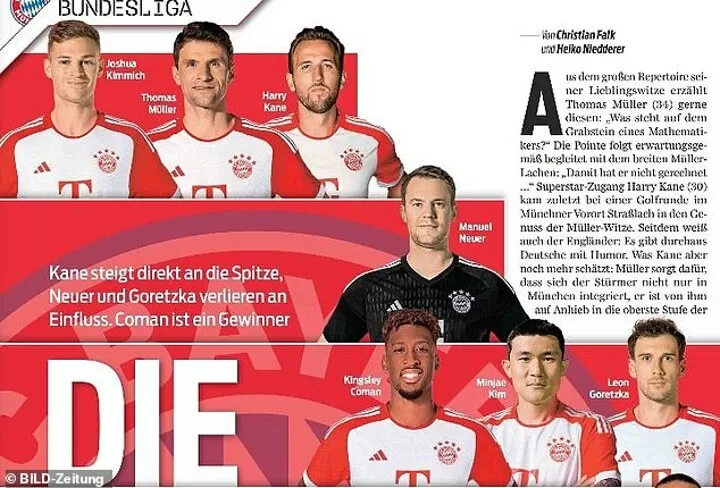 Harry Kane Thủ lĩnh mới của Bayern Munich 1