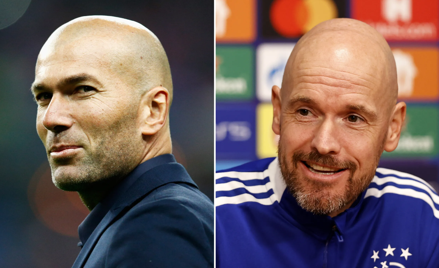 MU quyết định chọn Zinedine Zidane thay Erik ten Hag