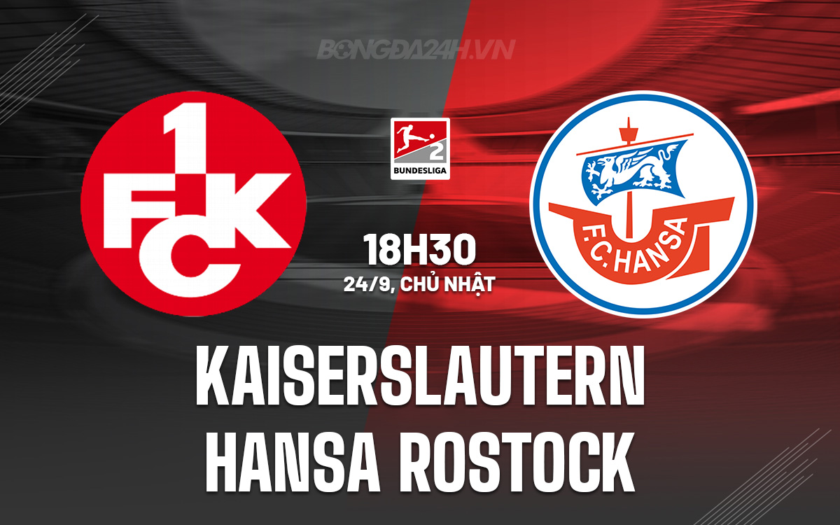 Kaiserslautern vs Hansa Rostock Kaiserslautern vs Hansa Rostock