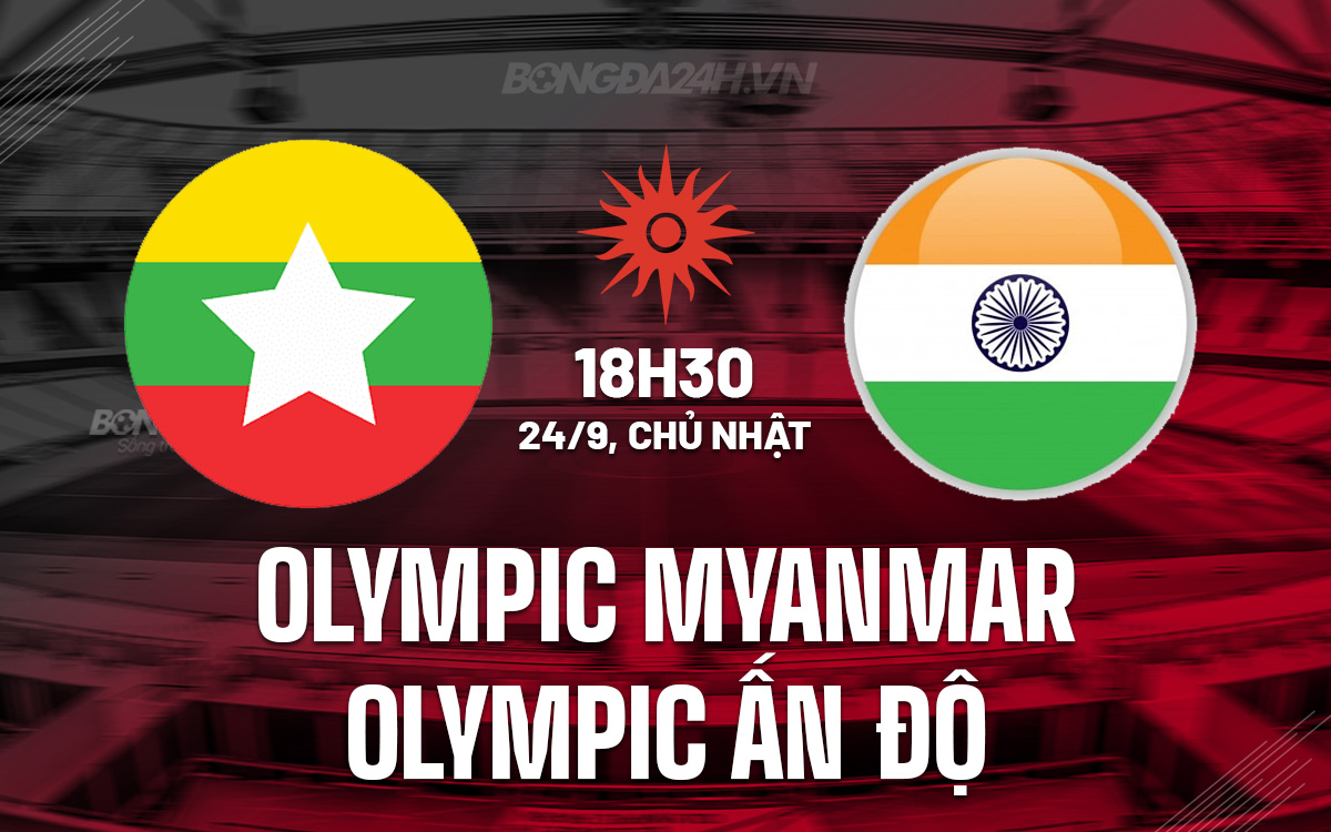 Olympic Myanmar vs Olympic an do