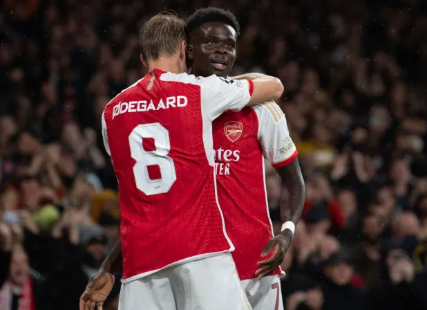 Bukayo Saka và Martin Odegaard Cặp đôi hoàn hảo 4