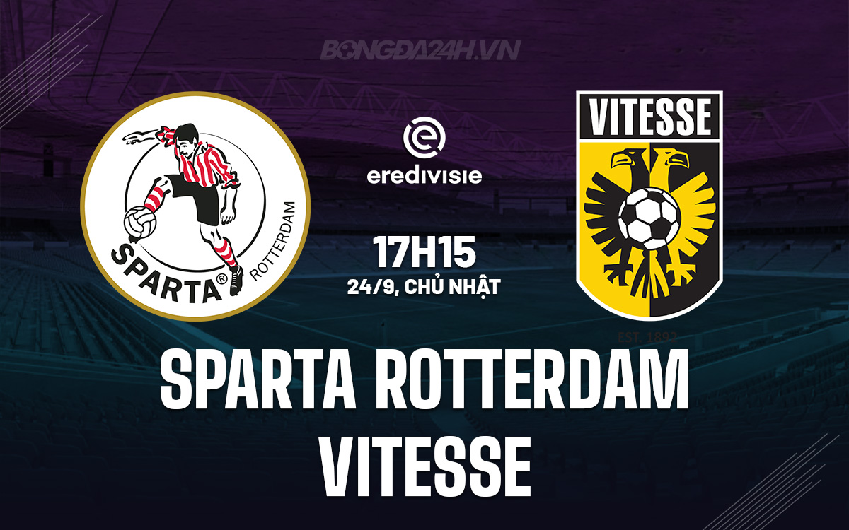 Sparta Rotterdam vs Vitesse