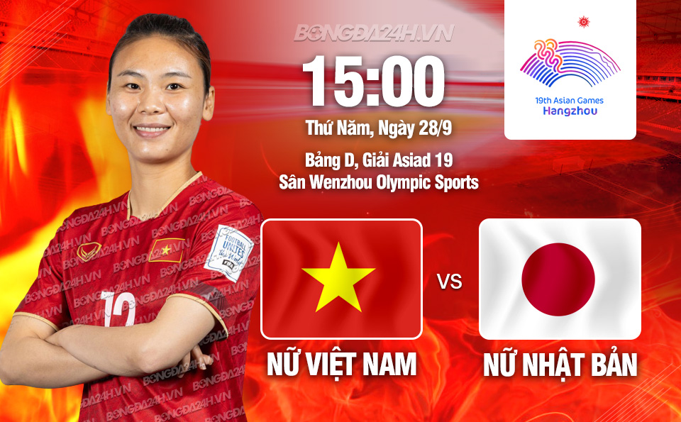 Nu Viet Nam vs Nhat Ban