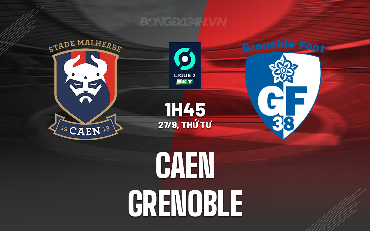 Caen vs Grenoble