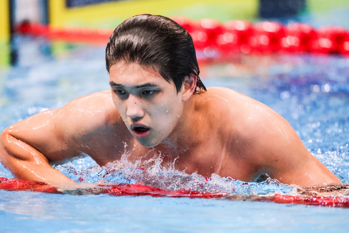 Fei Liwei bơi ASIAD 19 Fei Liwei boi ASIAD 19