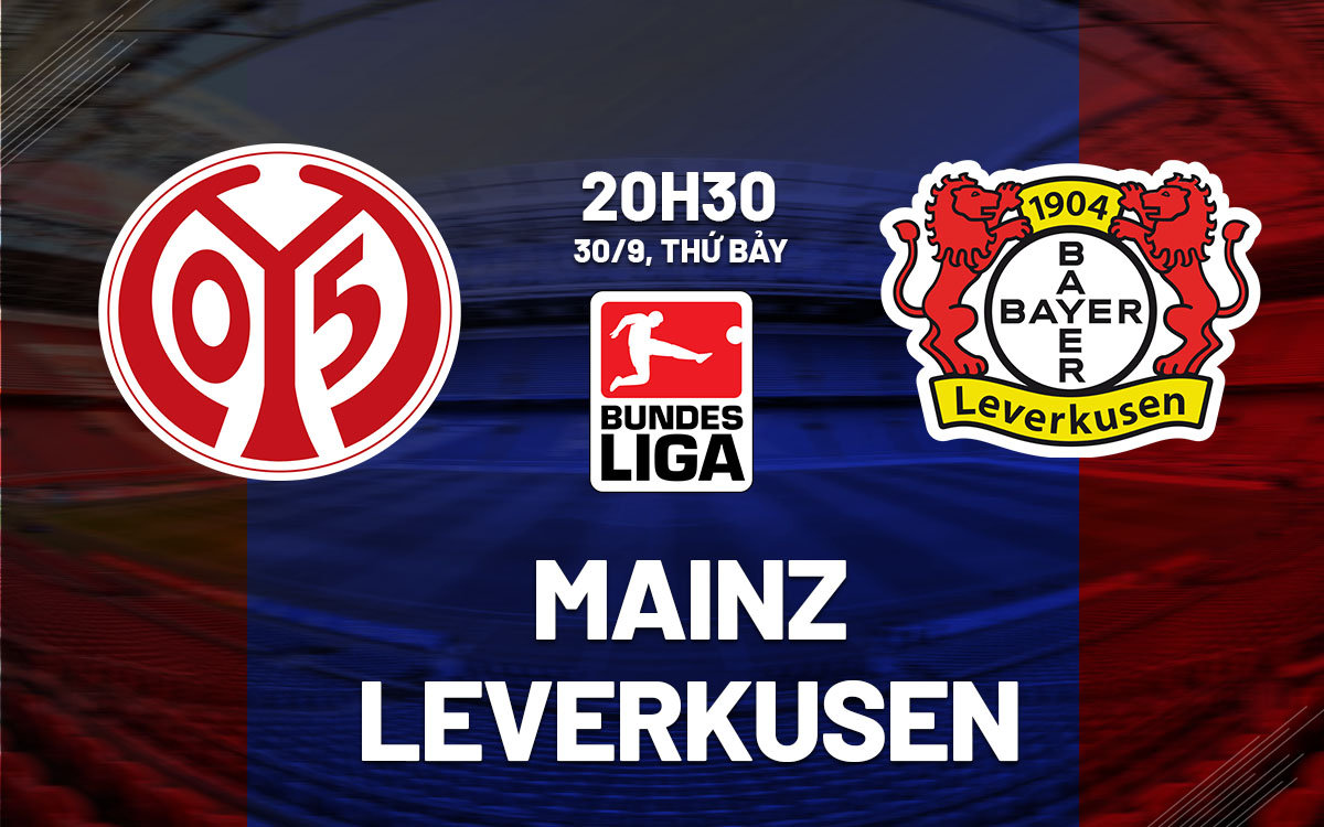 nhan dinh bong da du doan Mainz vs Leverkusen vdqg duc bundesliga hom nay