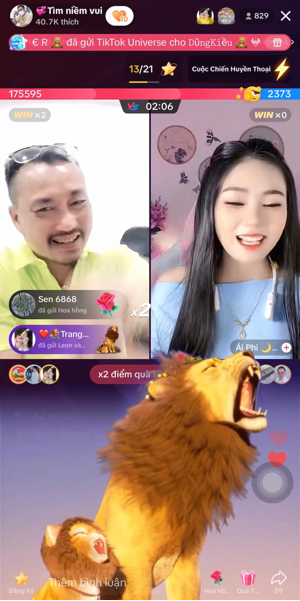 Thành công rực rỡ trong tháng dầu Livestream