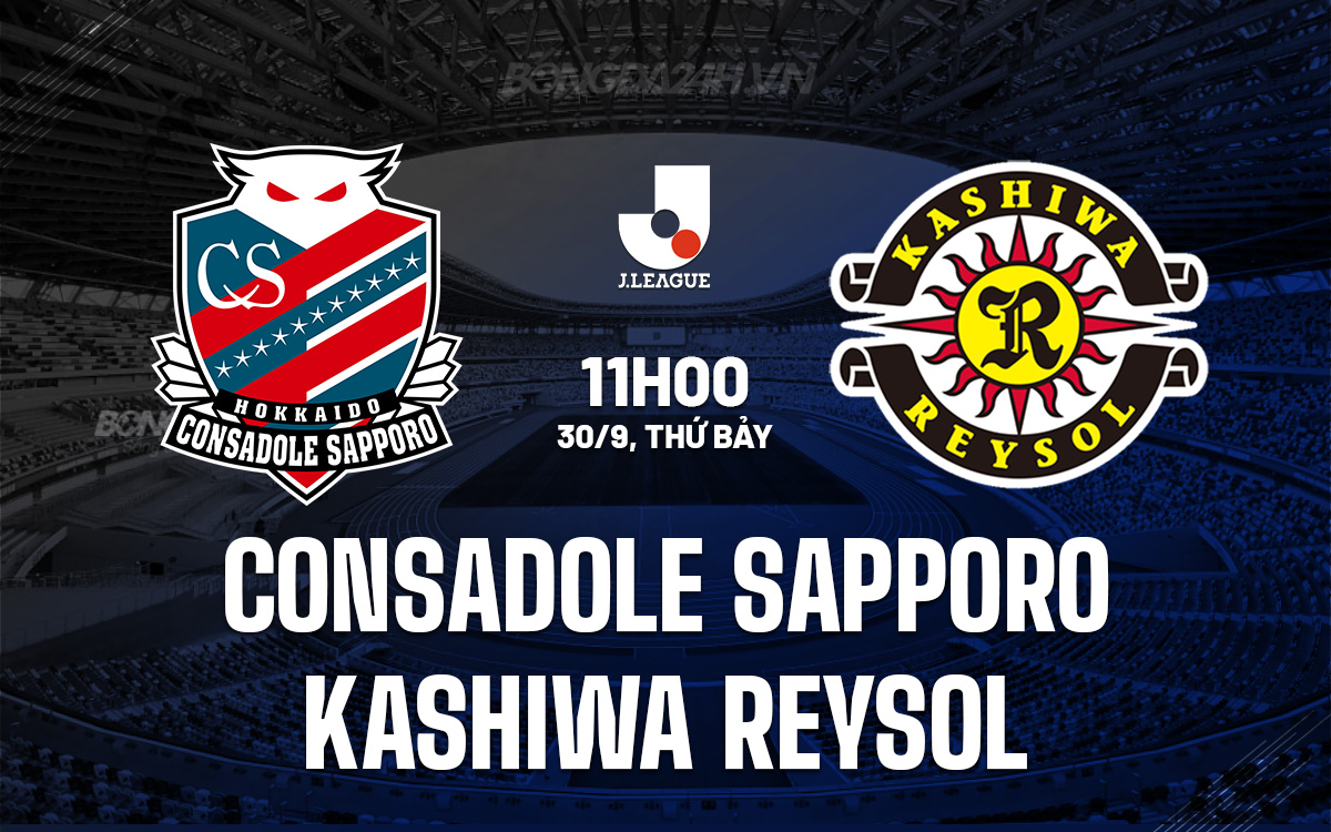 Consadole Sapporo vs Kashiwa Reysol Consadole Sapporo vs Kashiwa Reysol