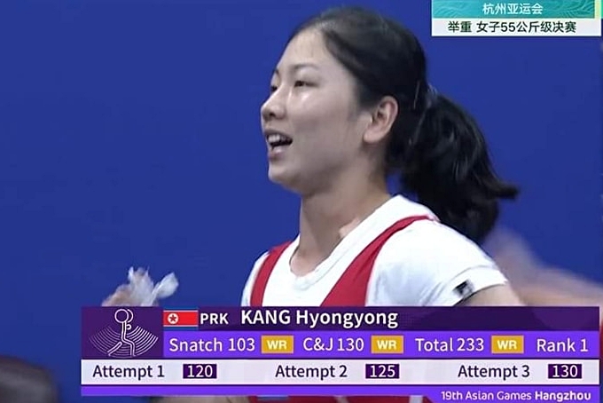 Kang Hyongyong pha 9 ky luc Cu ta