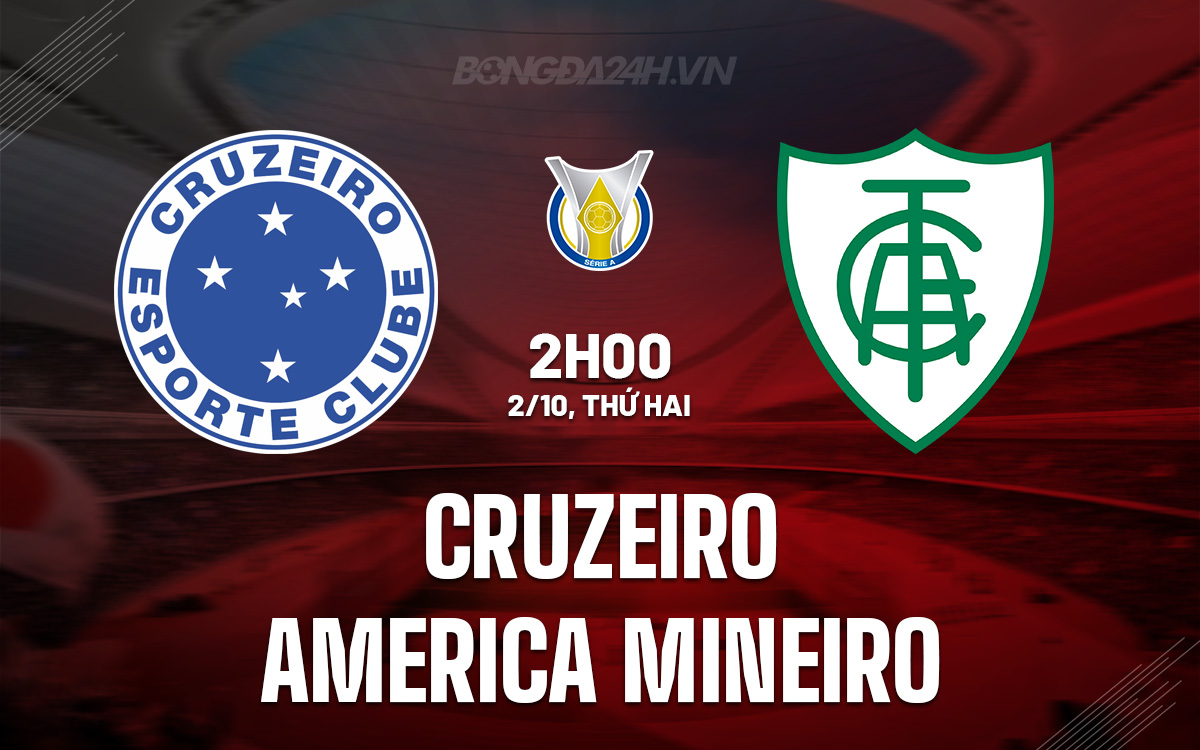 Cruzeiro vs America MG
