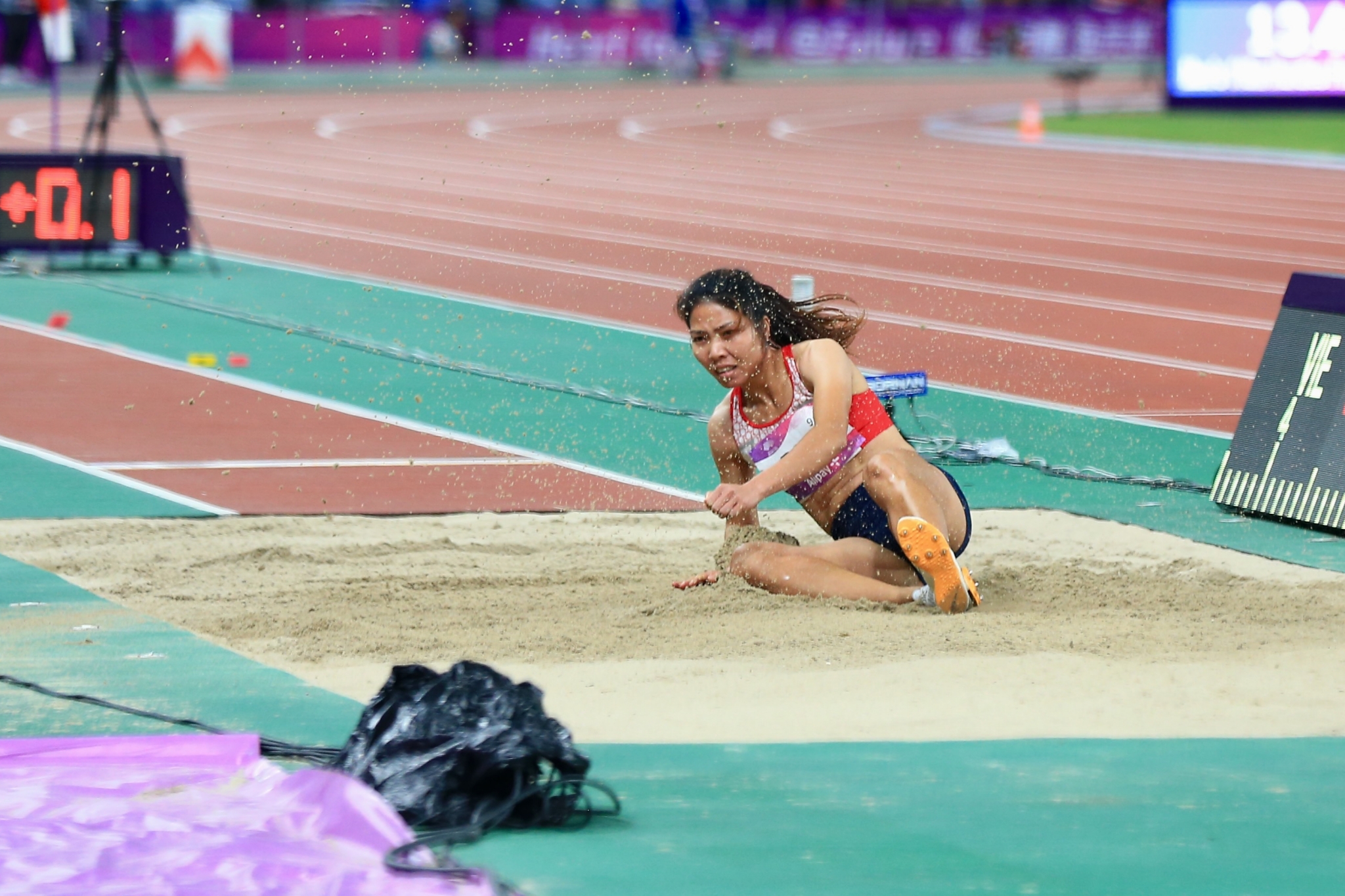 Nguyễn Thị Oanh không thể gây bất ngờ tại ASIAD 6 Nguyễn Thị Oanh không thể gây bất ngờ tại ASIAD 6