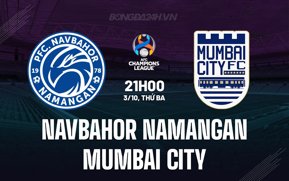 Navbahor Namangan vs Mumbai City Navbahor Namangan vs Mumbai City