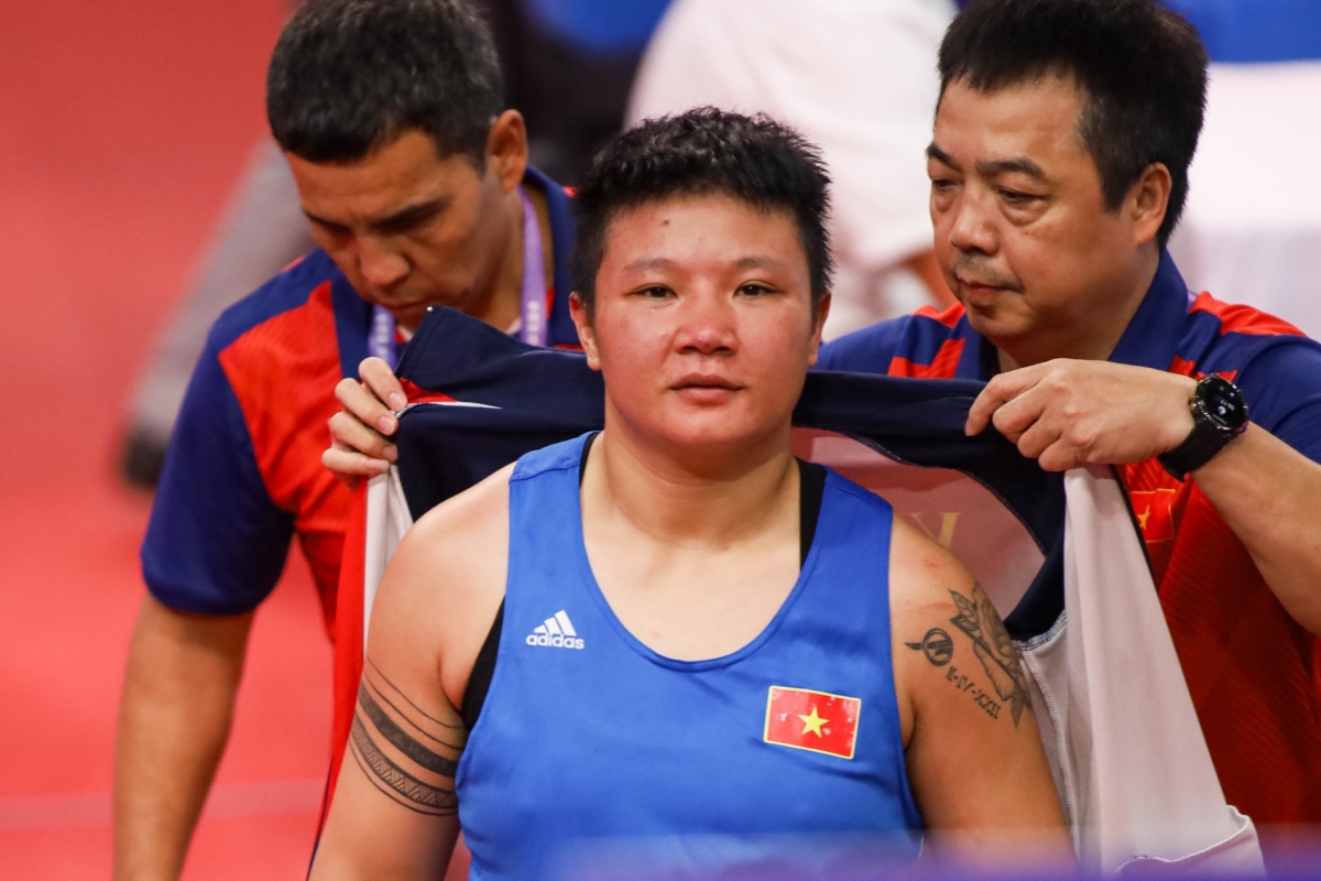 Lưu Diễm Quỳnh đem về tấm HCĐ cho boxing tại ASIAD Luu Diem Quynh dem ve tam HCd cho boxing tai ASIAD