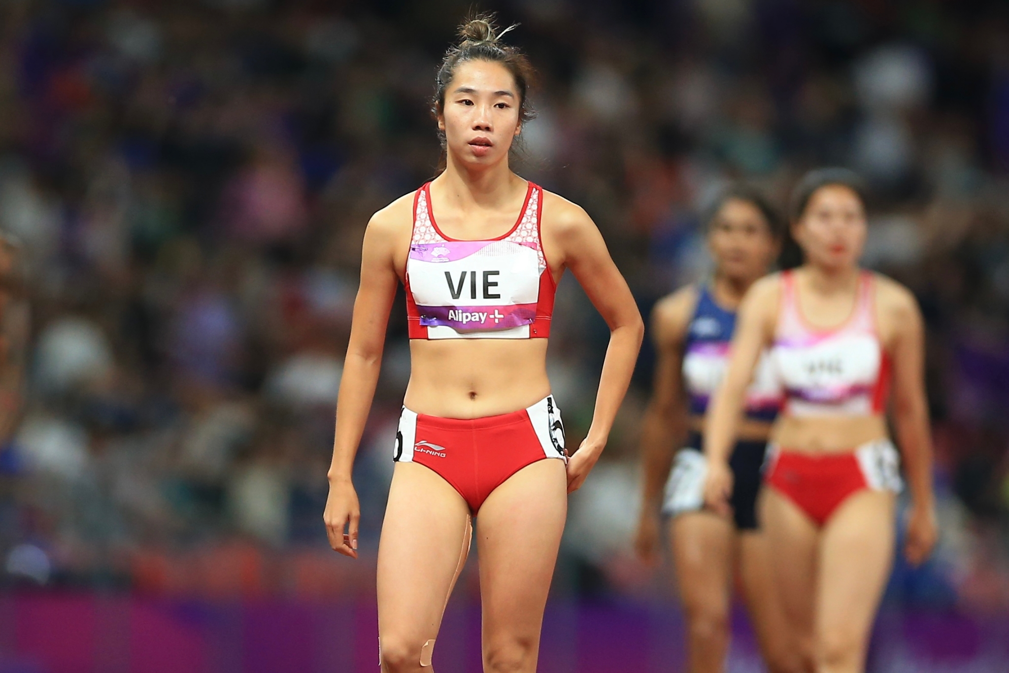 Chạy nhanh hơn thành tích vô địch châu Á, đội tiếp sức nữ vẫn không thể giành huy chương ASIAD 2