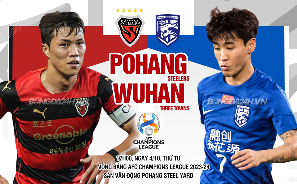 Pohang Steelers vs Wuhan Three Towns