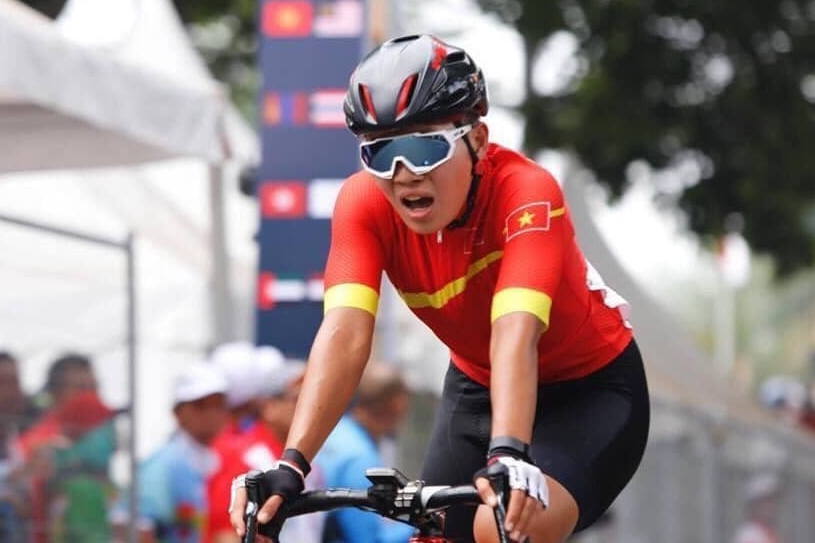 Tay dua Nguyen Thi That ve dich thu 4 ASIAD 19