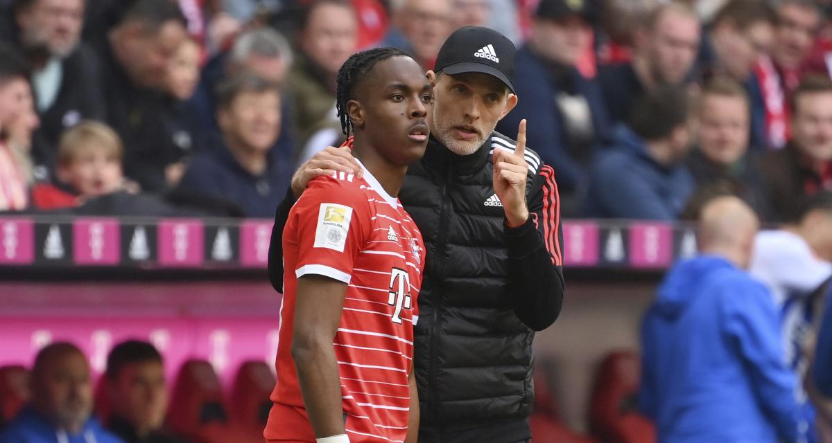 Mathys Tel Con ngoan, trò giỏi của Bayern Munich 3 Mathys Tel Con ngoan, trò giỏi của Bayern Munich 3