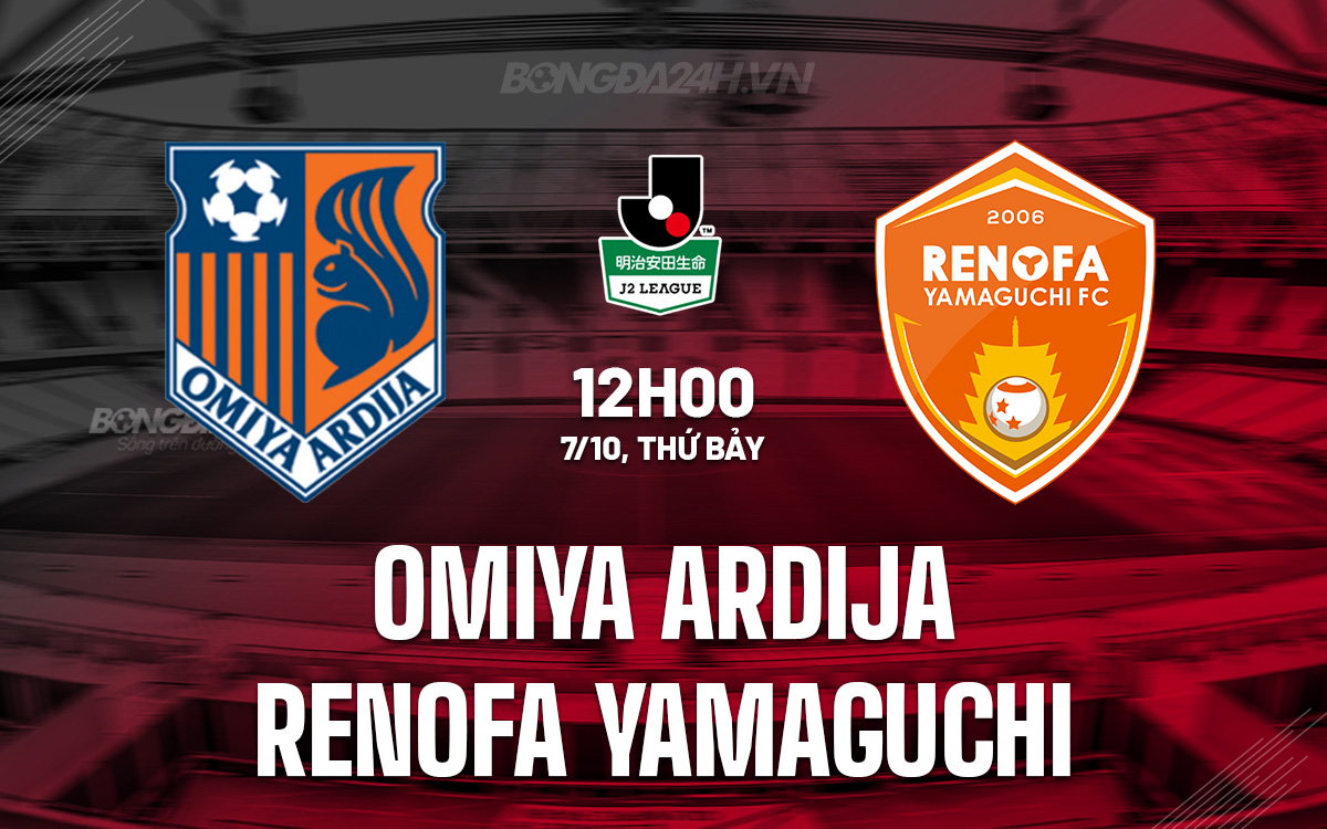 Omiya Ardija vs Renofa Yamaguchi Omiya Ardija vs Renofa Yamaguchi
