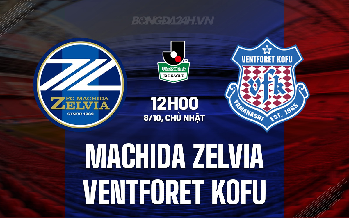 Machida Zelvia vs Ventforet Kofu Machida Zelvia vs Ventforet Kofu