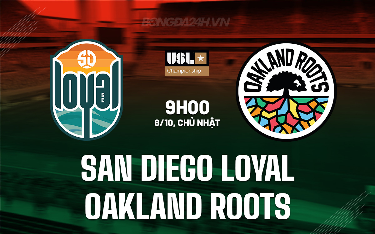 San Diego Loyal vs Oakland Roots