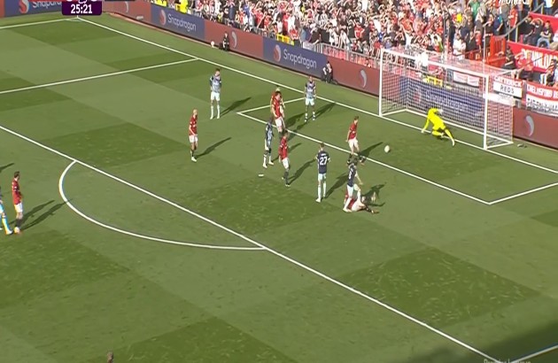 Onana lại mắc lỗi khiến MU thủng lưới 2 Onana lại mắc lỗi khiến MU thủng lưới 2