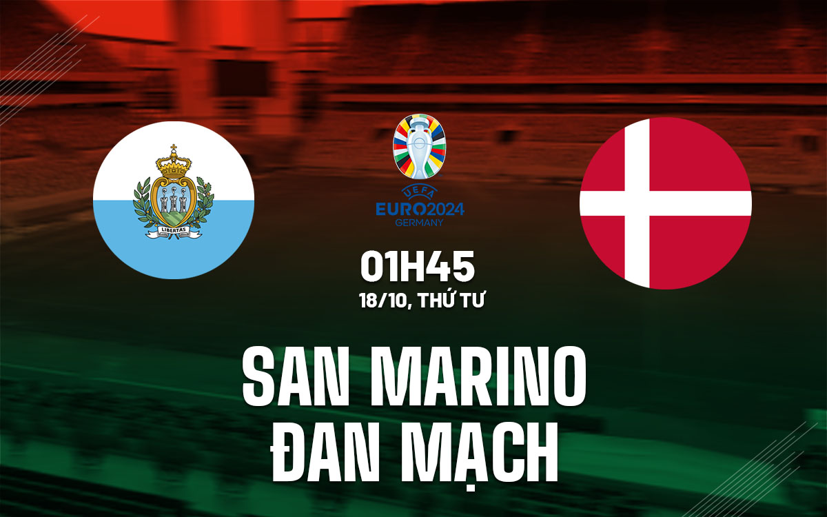 nhan dinh bong da du doan San Marino vs Dan Mach vong loai Euro 2024 hom nay