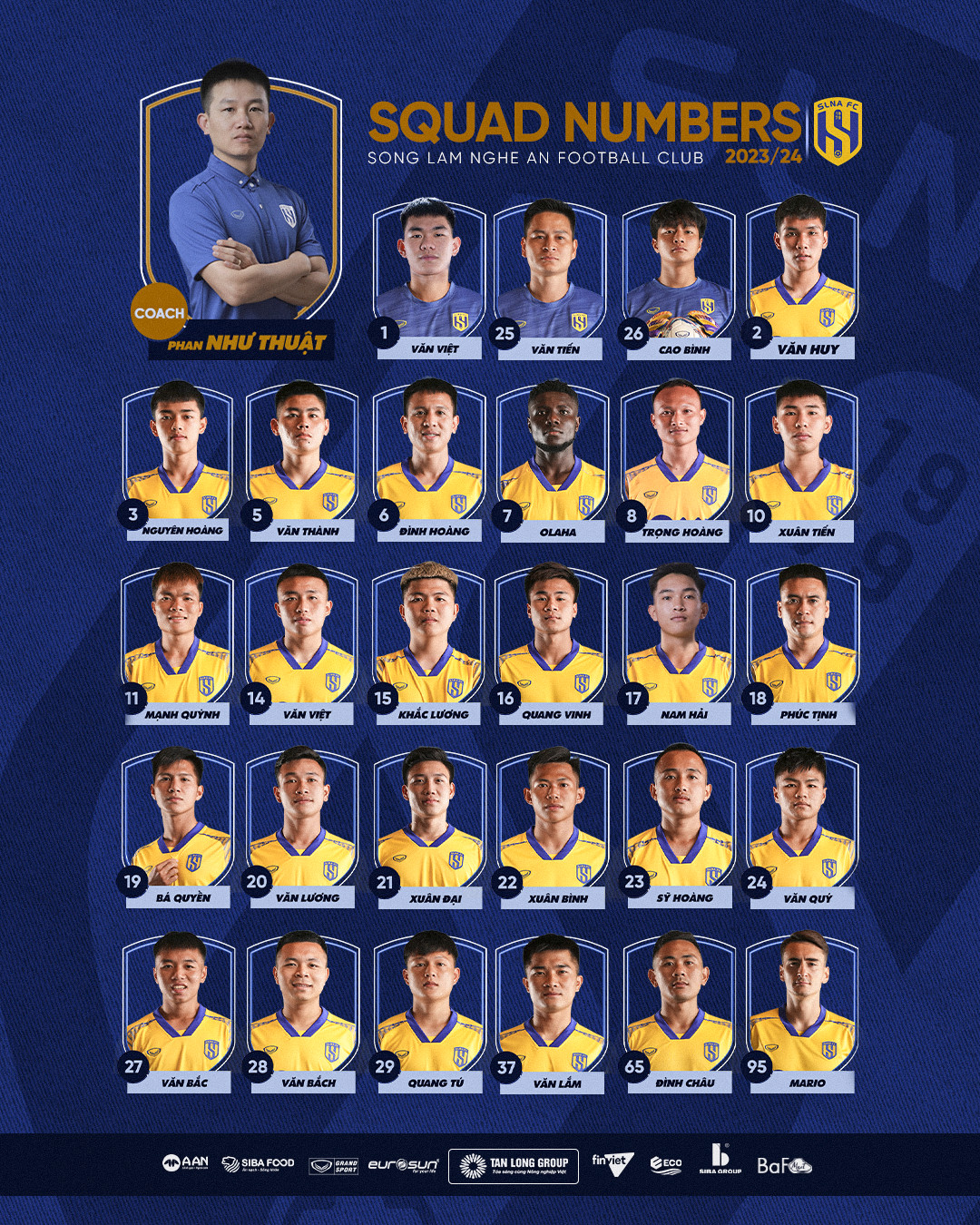 SLNA đăng ký hai Tây cho V-League 20232024 1 SLNA đăng ký hai Tây cho V-League 20232024 1