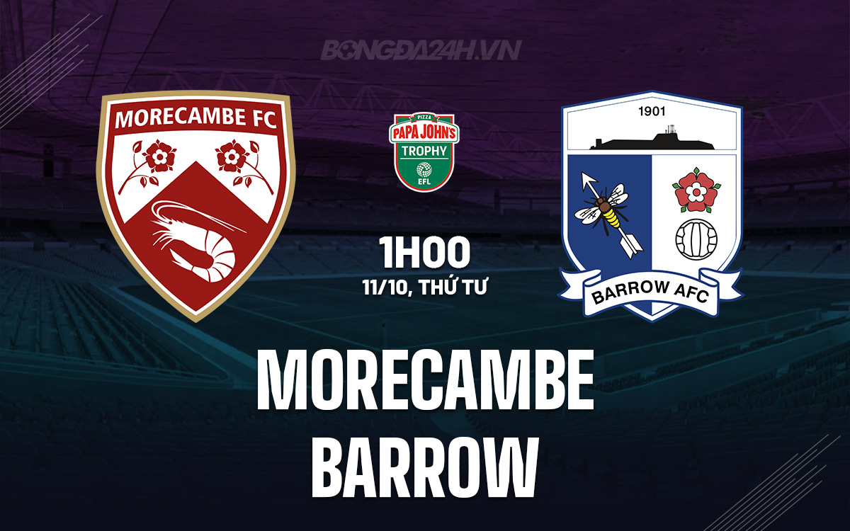 Morecambe vs Barrow Morecambe vs Barrow