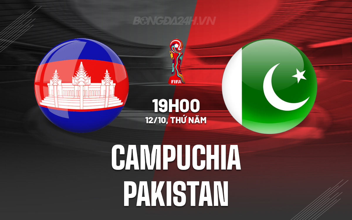 Campuchia vs Pakistan