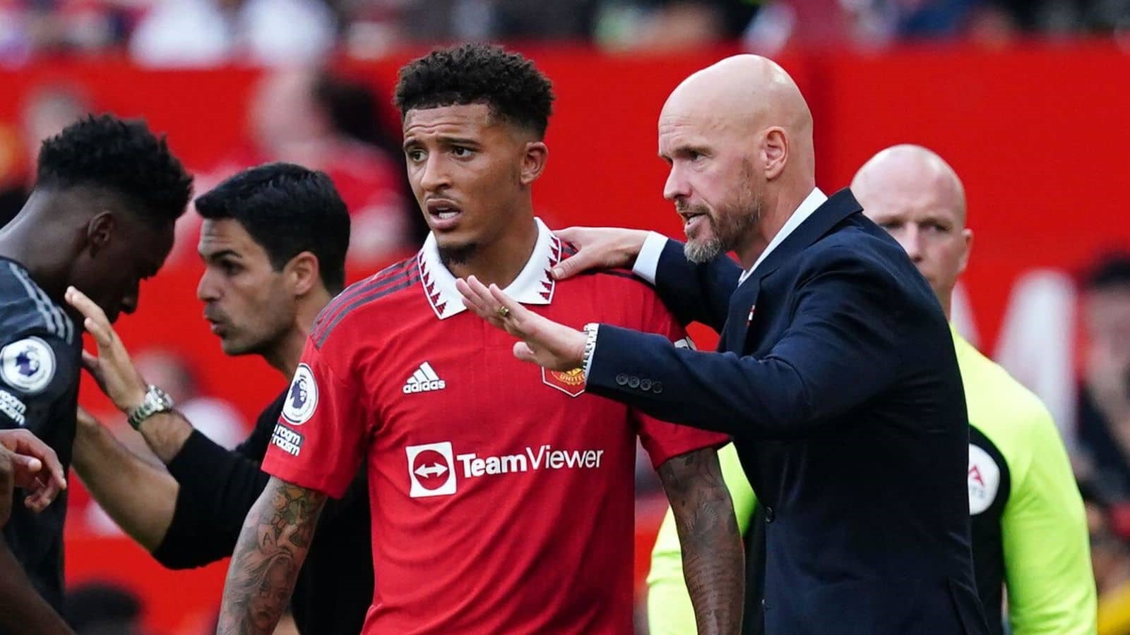 Ten Hag vs Sancho