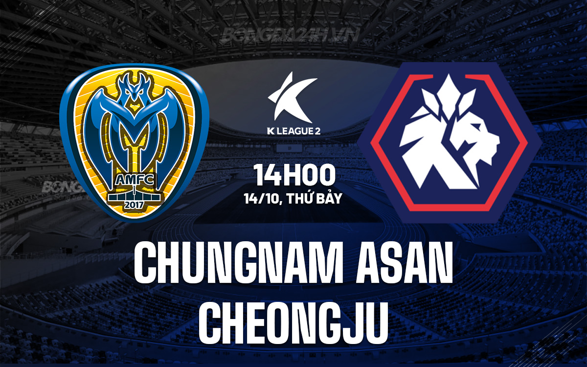 Chungnam Asan vs Cheongju