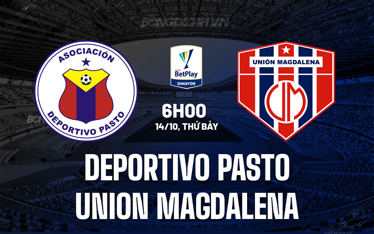 Deportivo Pasto vs Union Magdalena