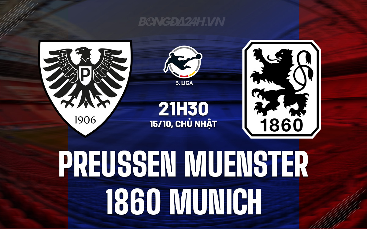 Preussen Muenster vs 1860 Munich