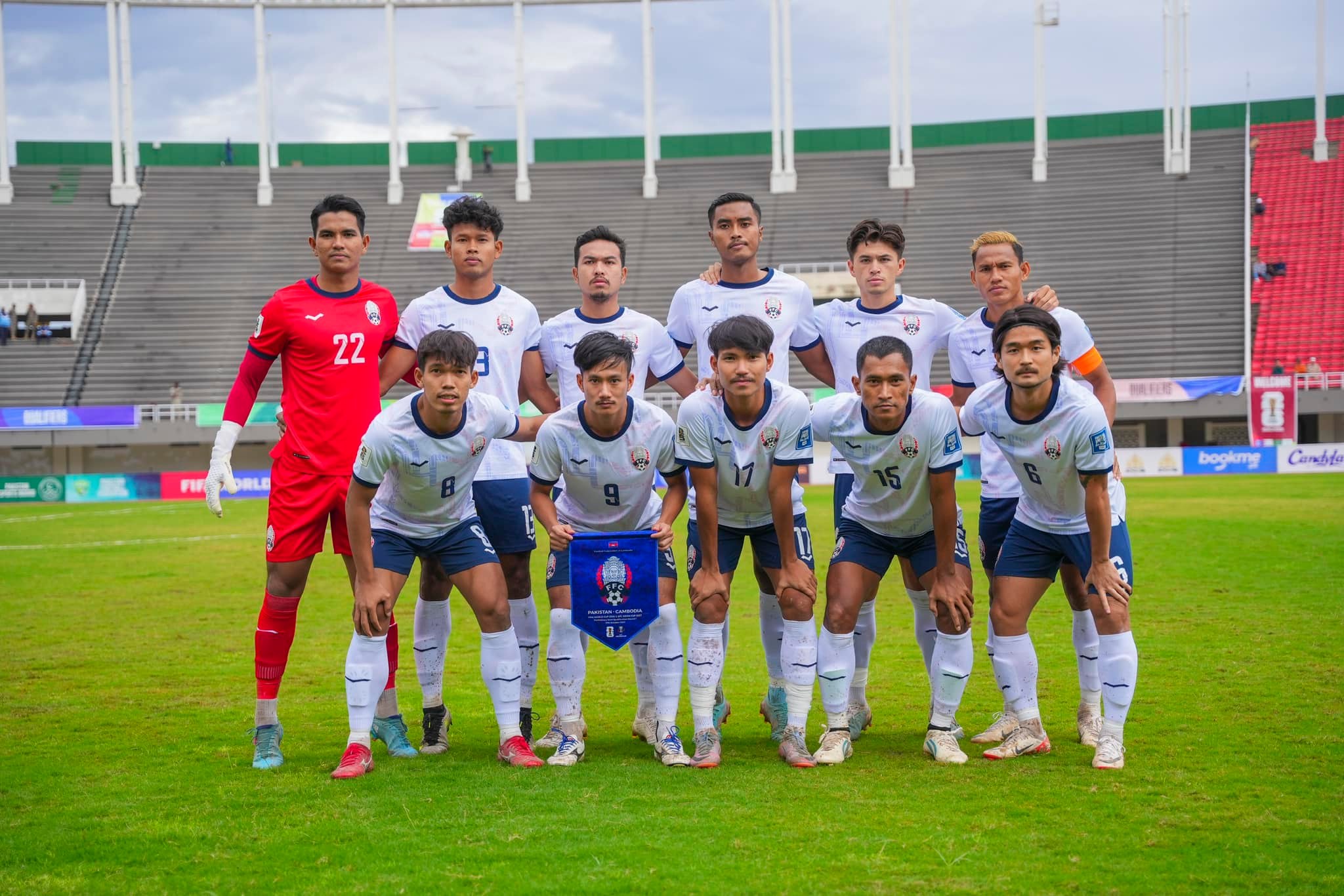 Campuchia tan vỡ giấc mơ World Cup ngay ở vòng sơ loại 1 Campuchia tan vỡ giấc mơ World Cup ngay ở vòng sơ loại 1