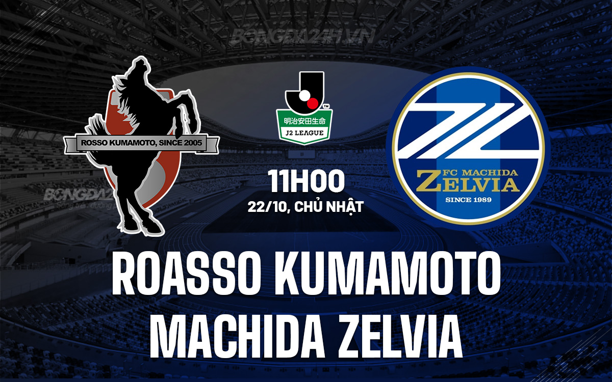 Roasso Kumamoto vs Machida Zelvia